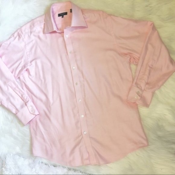 Ted Baker London Mens pink LS button down shirt 17 - Picture 5 of 8